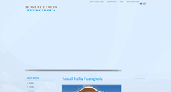 Desktop Screenshot of hostal-italia.com